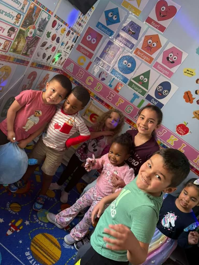 Children learning and playing at A Magic World Child Care Center
